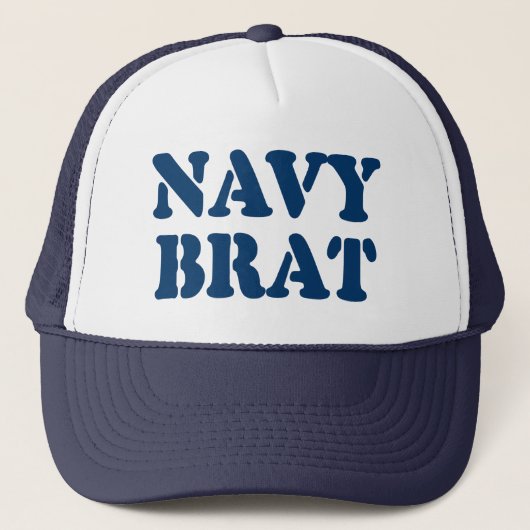 NAVY BRAT TRUCKER PET (Voorkant)