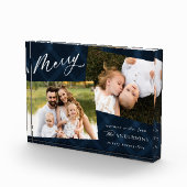 Navy Brushed Play Holiday Fotoblokken (Rechts)