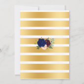 Navy Bubbles & Bourbon voordat ik doe Koppels Douc Kaart (Achterkant)