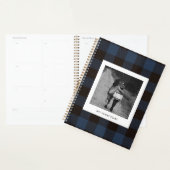 Navy Buffalo Plaid en foto's Planner (Display)