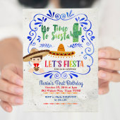 Navy Cactus Boy Mexicaanse Fiesta 1e verjaardag Kaart