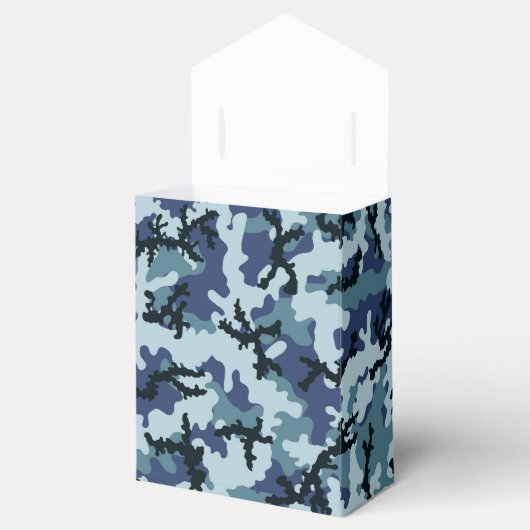 Navy camouflage bedankdoosjes (Geopend)