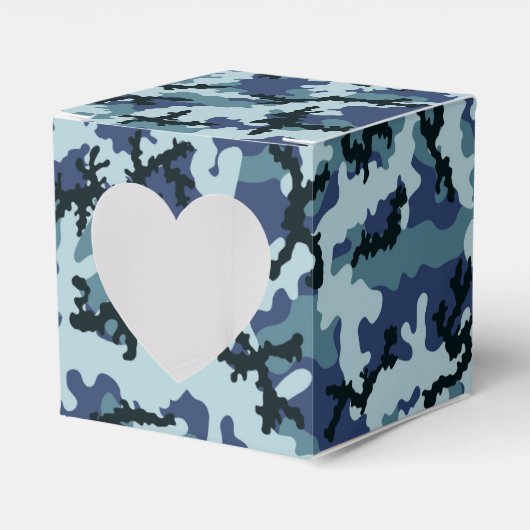 Navy camouflage bedankdoosjes (Voorkant Zijde)