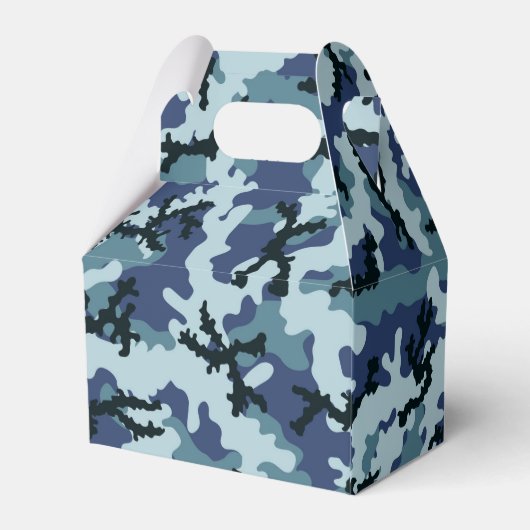 Navy camouflage bedankdoosjes (Achterkant)