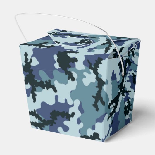 Navy camouflage bedankdoosjes (Achterkant)