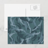 Navy Camouflage Briefkaart (Voorkant / Achterkant)