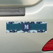 Navy camouflage bumpersticker (Op auto)