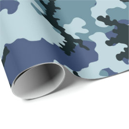 Navy camouflage cadeaupapier