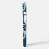 Navy Camouflage Case-Mate iPhone Case (Achterkant / Links)