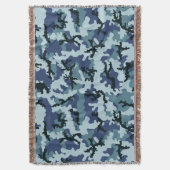 Navy camouflage deken (Voorkant Verticaal)