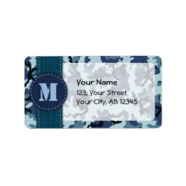 Navy camouflage etiket