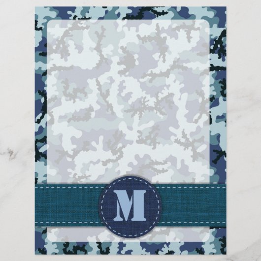 Navy camouflage flyer (Voorkant)