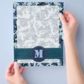 Navy camouflage flyer (Hand)