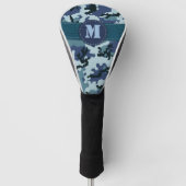 Navy camouflage golfheadcover (Voorkant)