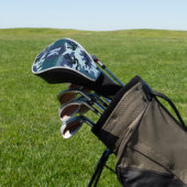 Navy camouflage golfheadcover (Insitu)