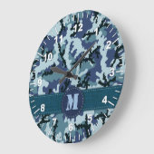 Navy camouflage grote klok (Hoek)