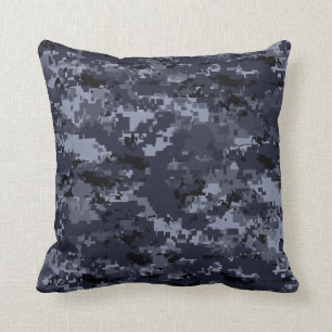 Navy Camouflage Kussen