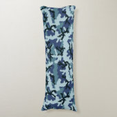 Navy camouflage lichaamskussen (Voorkant Verticaal)