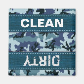 Navy camouflage magneet (Voorkant)
