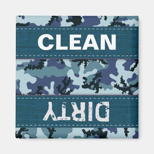 Navy camouflage magneet (Voorkant)