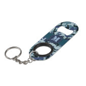 Navy camouflage mini flessenopener (Voorkant Gekanteld)