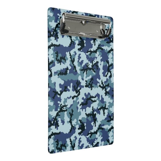 Navy camouflage mini klembord (Schuin)