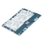 Navy camouflage notitieblok (Schuin)