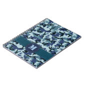 Navy camouflage notitieboek (Linkerzijde)