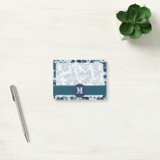 Navy camouflage post-it® notes (Kantoor)