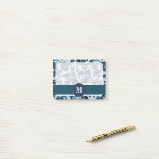 Navy camouflage post-it® notes (Op bureau)