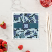 Navy camouflage servet (Insitu)