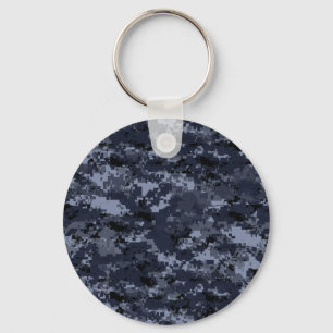 Navy Camouflage Sleutelhanger