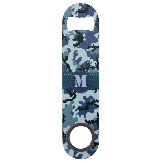 Navy camouflage speed flessenopener (Voorkant)