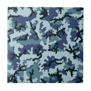 Navy camouflage tegeltje