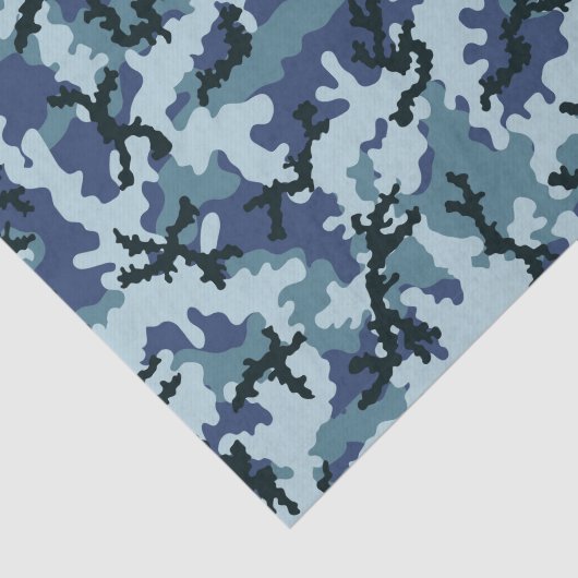 Navy camouflage tissuepapier (Detail)