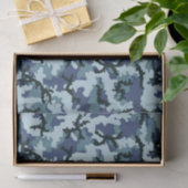 Navy camouflage tissuepapier (Geschenk)