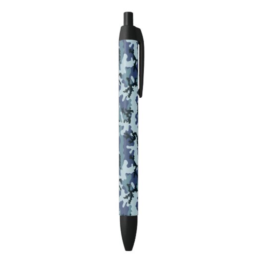 Navy camouflage zwarte inkt pen (Achterkant (Verticaal))
