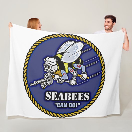 NAVY CB's Fleece Deken (In situ)