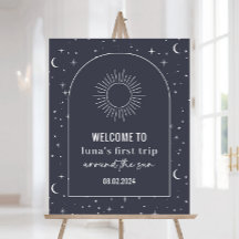 Navy Celestial Arch Sun, eerste verjaardag