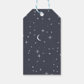Navy Celestial - Dank u Label Cadeaulabel (Achterkant)