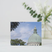 Navy Chapel Dome Big Sky Briefkaart (Staand voorkant)