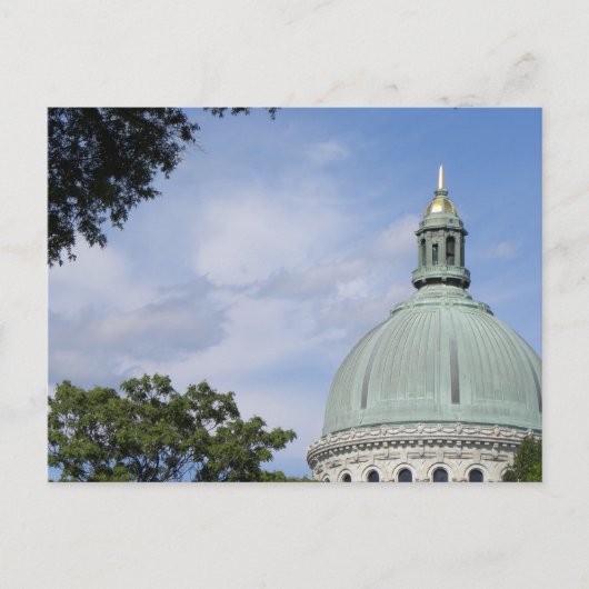 Navy Chapel Dome Big Sky Briefkaart (Voorkant)