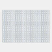 Navy Chinoiserie Preppy Inpakpapier Vel (Voorkant)