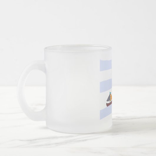 NAVY COFFEE MUG MATGLAS KOFFIEMOK (Links)