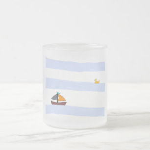NAVY COFFEE MUG MATGLAS KOFFIEMOK