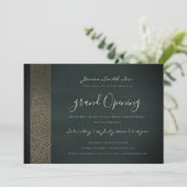 NAVY COPPER MOSAIC STIPPEN GRAND OPENING CEREMONY KAART (Staand voorkant)