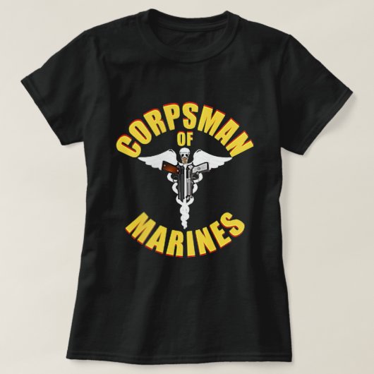 Navy Corpsman Veteran T-shirt (Design voorkant)