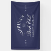 Navy Country Club vrijgezellenfeest Spandoek (Verticaal)