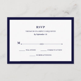 Navy Couture | Elegante RSVP