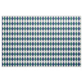 Navy, Cream en Forest Green Argyle Pattern Stof (Yard (91,4 cm))